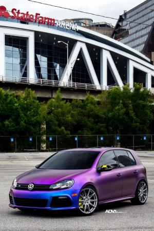 Volkswagen Golf R by Pfaff Tuning on ADV.1 Wheels (ADV5.0 FLOWSPEC) 2020 года 